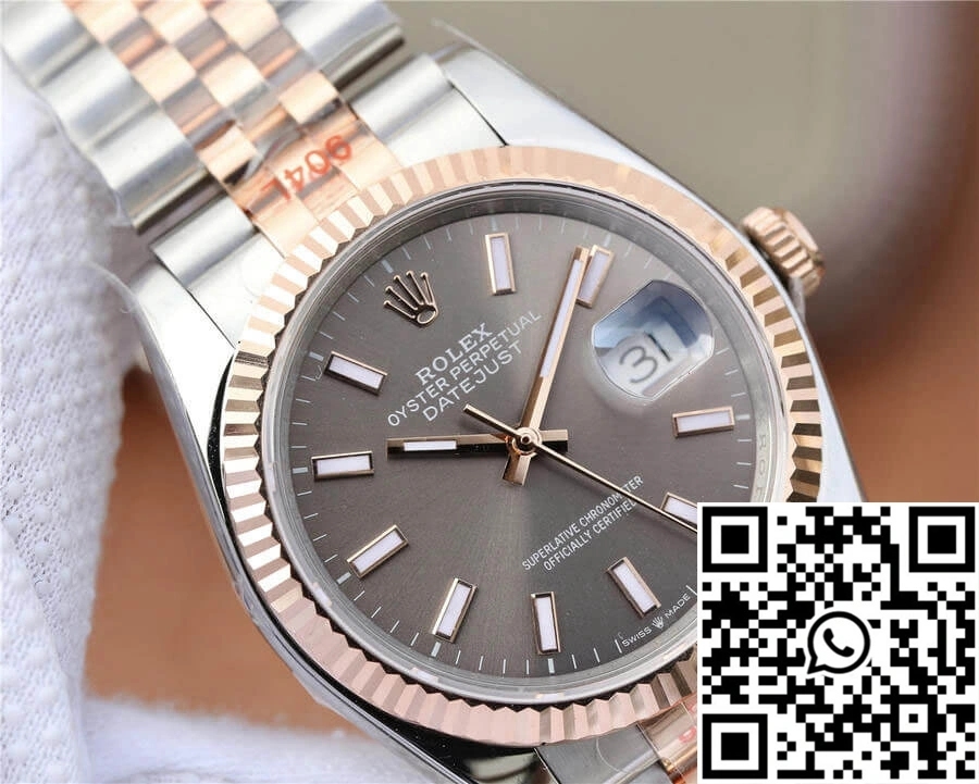 Cozy Rolex Datejust M126231-0013 36MM GM Factory Rose Gold 738
