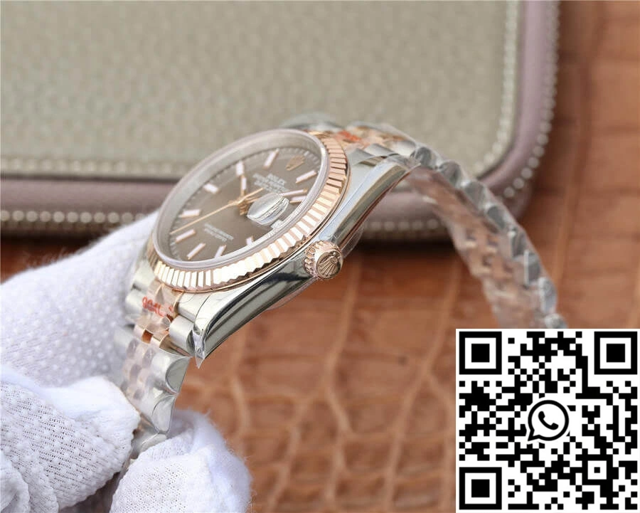 Cozy Rolex Datejust M126231-0013 36MM GM Factory Rose Gold 738