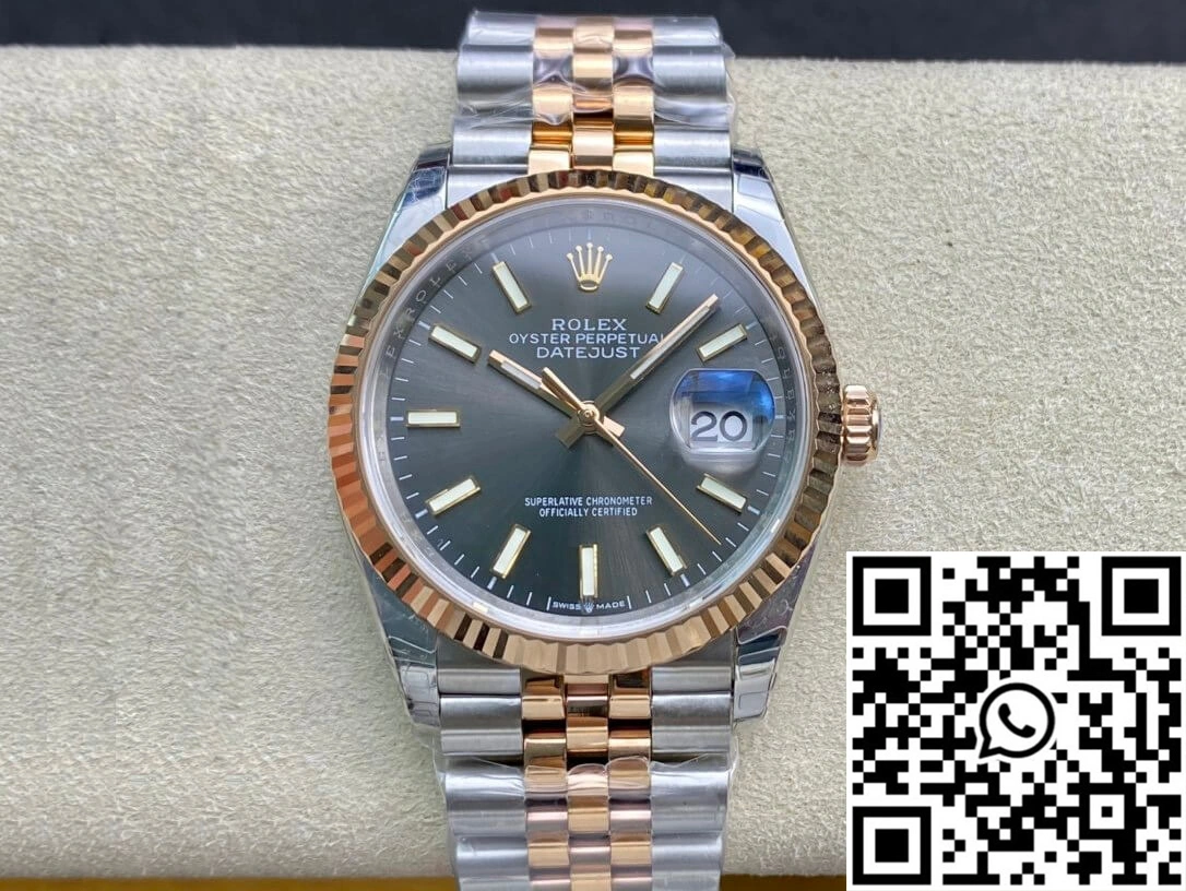 Rolex Datejust M126231-0013 EW Factory Rose Gold Sleek 637