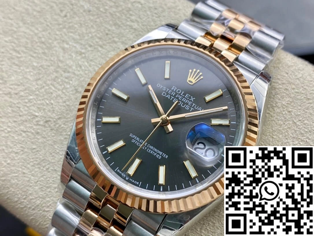 Rolex Datejust M126231-0013 EW Factory Rose Gold Sleek 637