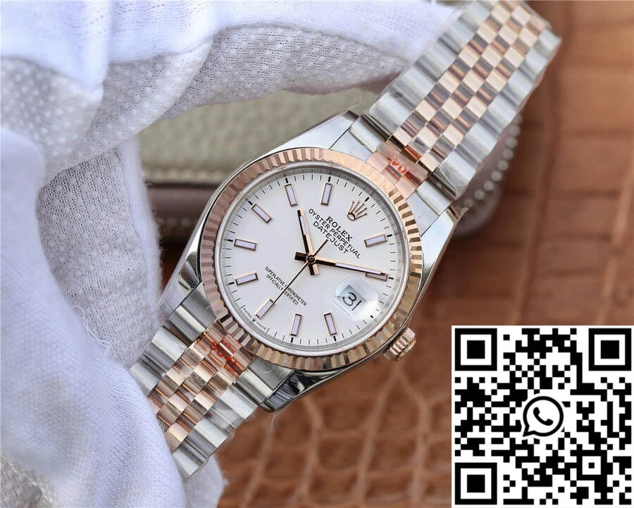 Cozy Rolex Datejust M126231-0017 36MM GM Factory Rose Gold 746
