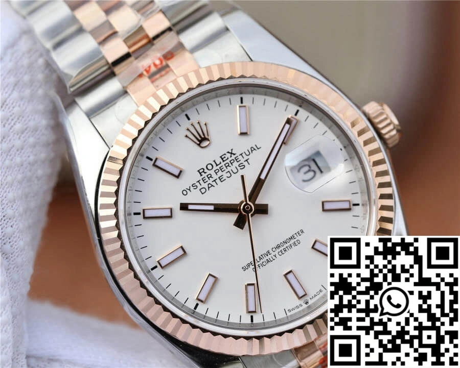 Cozy Rolex Datejust M126231-0017 36MM GM Factory Rose Gold 746