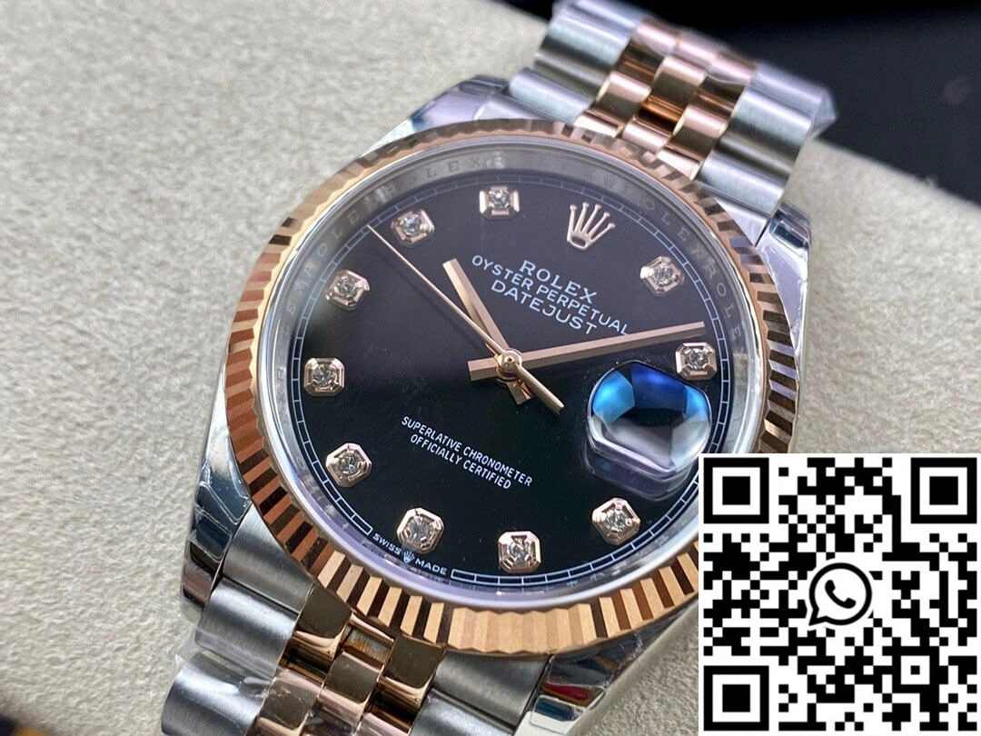 Refined Rolex Datejust M126231-0019 EW Factory Diamond-set Dial 745