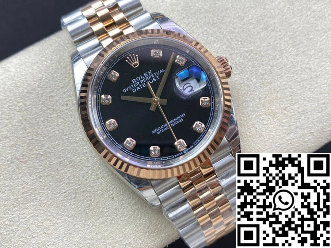 Refined Rolex Datejust M126231-0019 EW Factory Diamond-set Dial 745