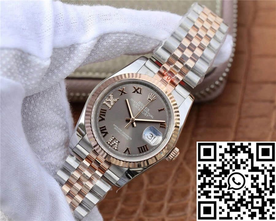 Rolex Datejust M126231-0023 36MM GM Factory Grey Dial Bold 744
