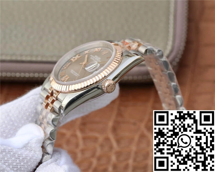 Rolex Datejust M126231-0023 36MM GM Factory Grey Dial Bold 744