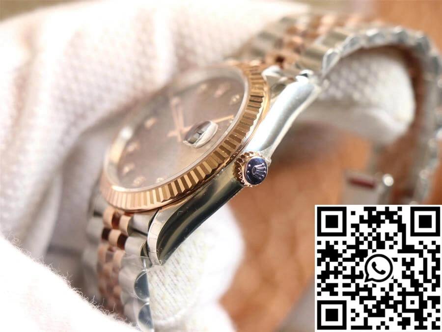 Rolex Datejust M126231-0025 EW Factory Diamond Chocolate Color Dial Supportive 719