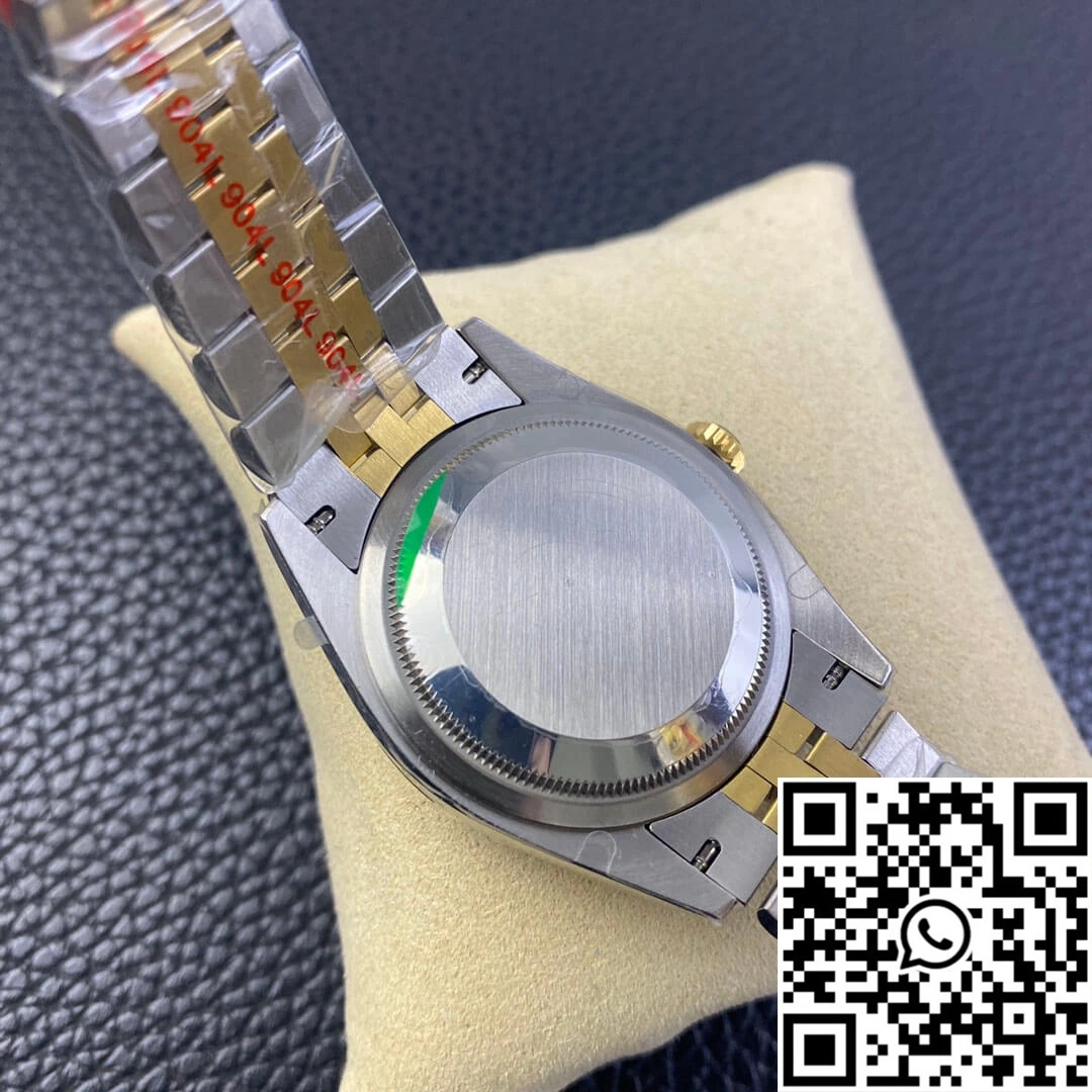 Rolex Datejust M126231-0031 EW Factory Silver Palm Leaf Pattern Dial Sophisticated 670