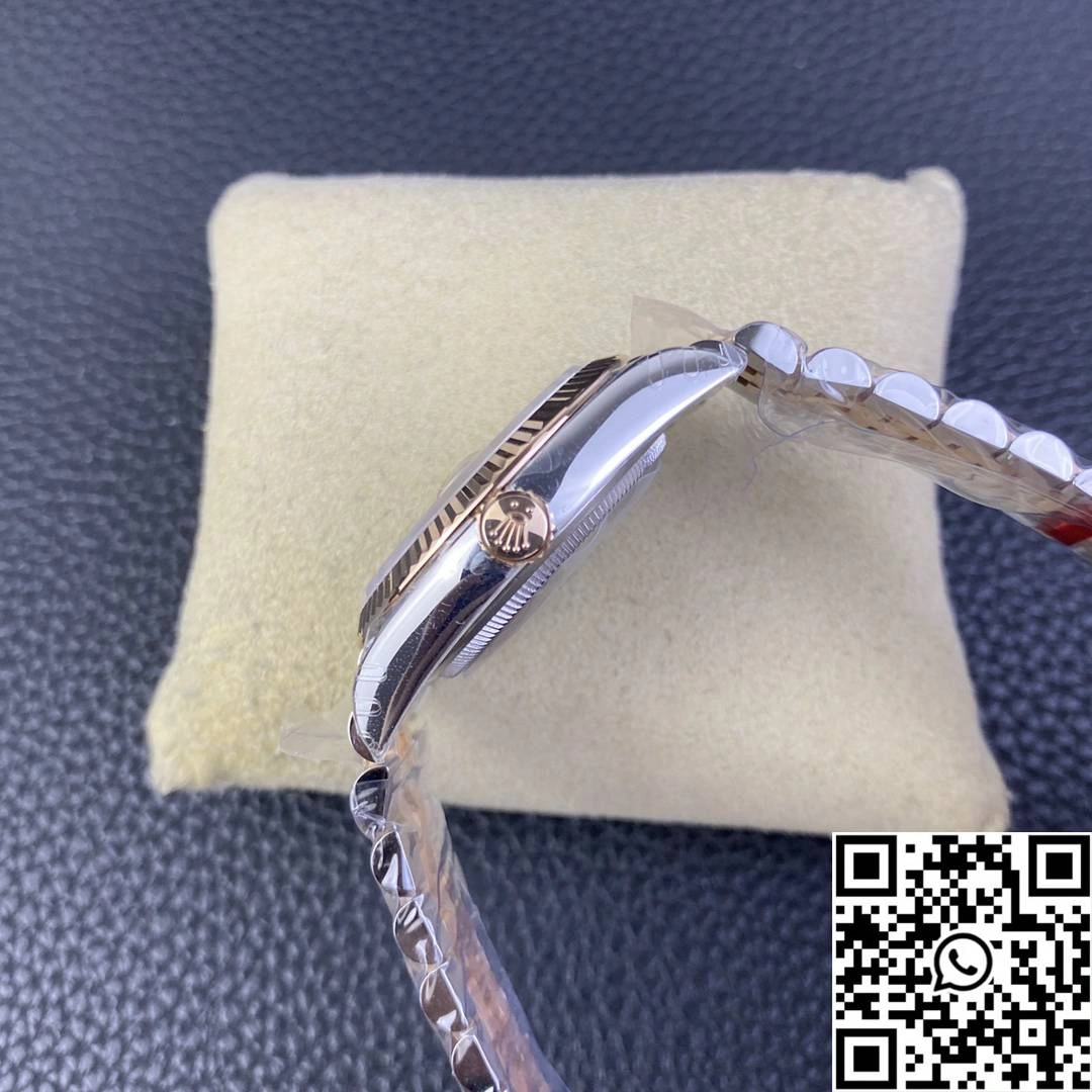 Rolex Datejust M126231 36MM VS Factory Two Tone Silver Motif Dial Diamond Hourmarker Bright 666