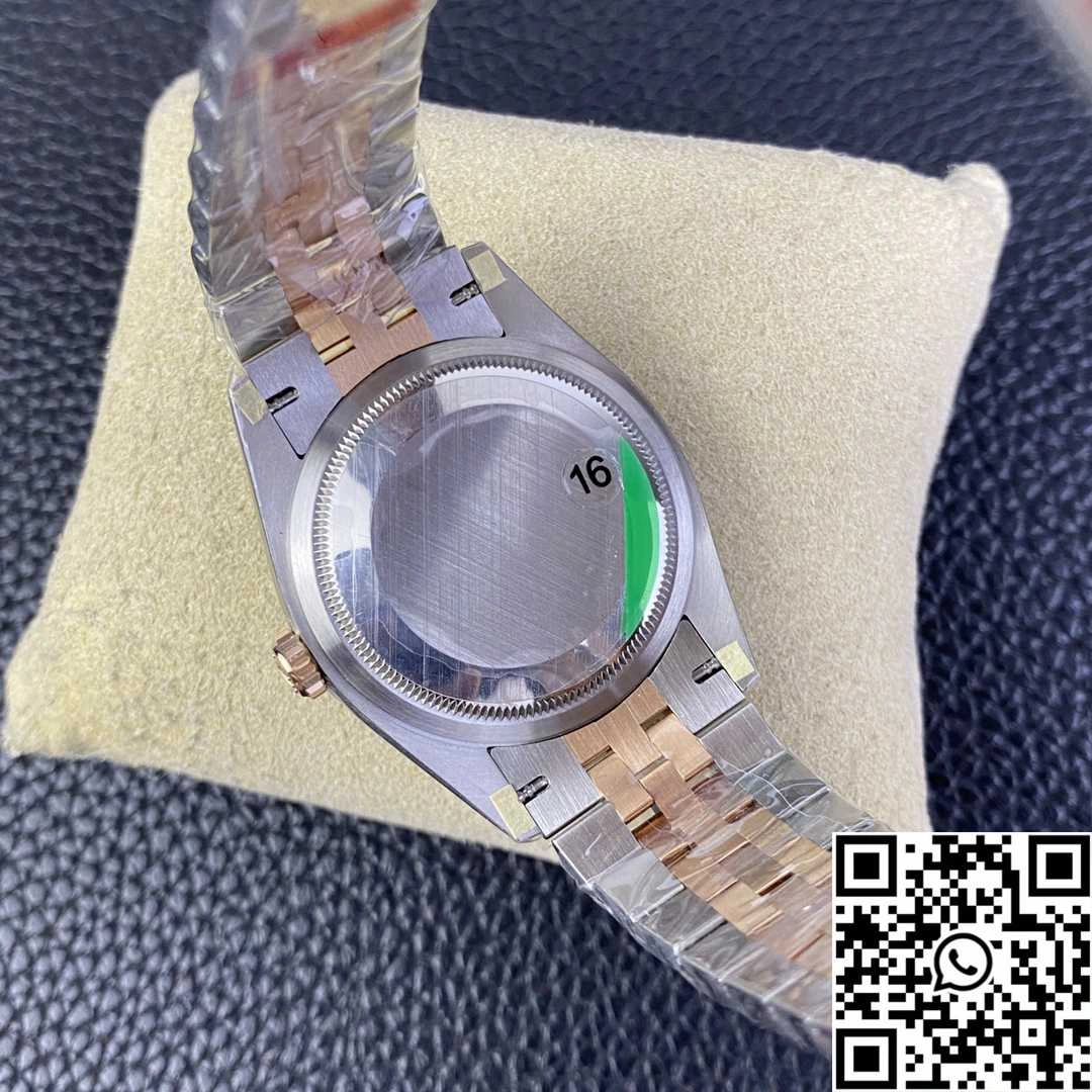 Rolex Datejust M126231 36MM VS Factory Two Tone Silver Motif Dial Diamond Hourmarker Bright 666