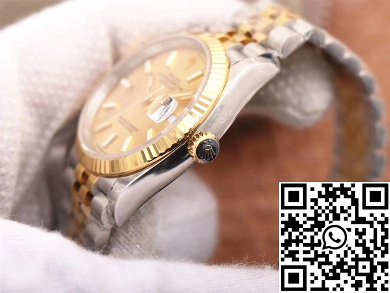 Rolex Datejust M126233-0015 EW Factory Champagne Dial Minimalist 659
