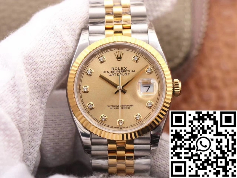 Rolex Datejust M126233-0017 EW Factory Champagne Dial SmoothTexture 697