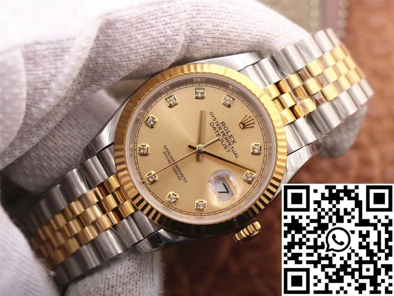 Rolex Datejust M126233-0017 EW Factory Champagne Dial SmoothTexture 697