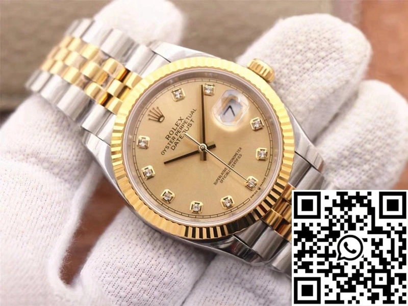 Rolex Datejust M126233-0017 EW Factory Champagne Dial SmoothTexture 697