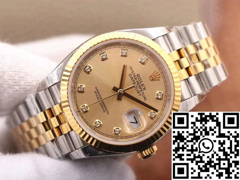 Rolex Datejust M126233-0017 EW Factory Champagne Dial SmoothTexture 697