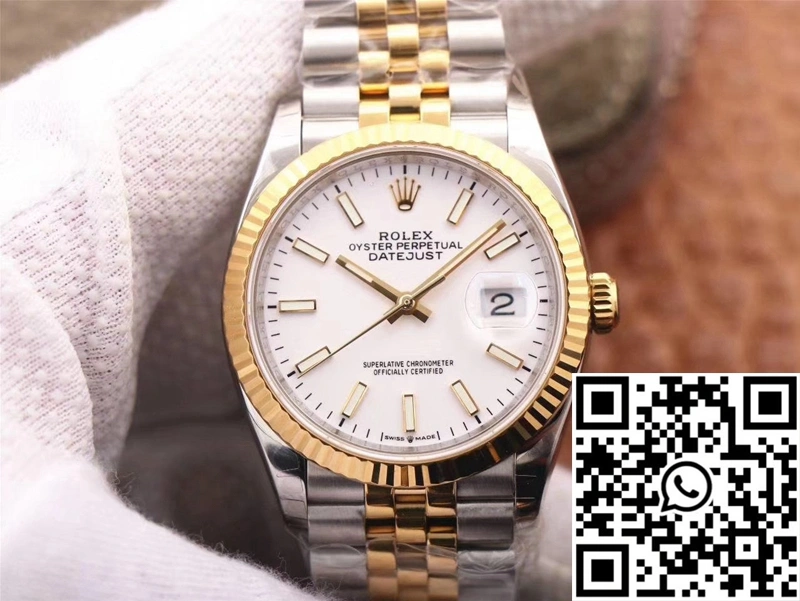 UrbanStyle Rolex Datejust M126233-0019 EW Factory White Dial 686