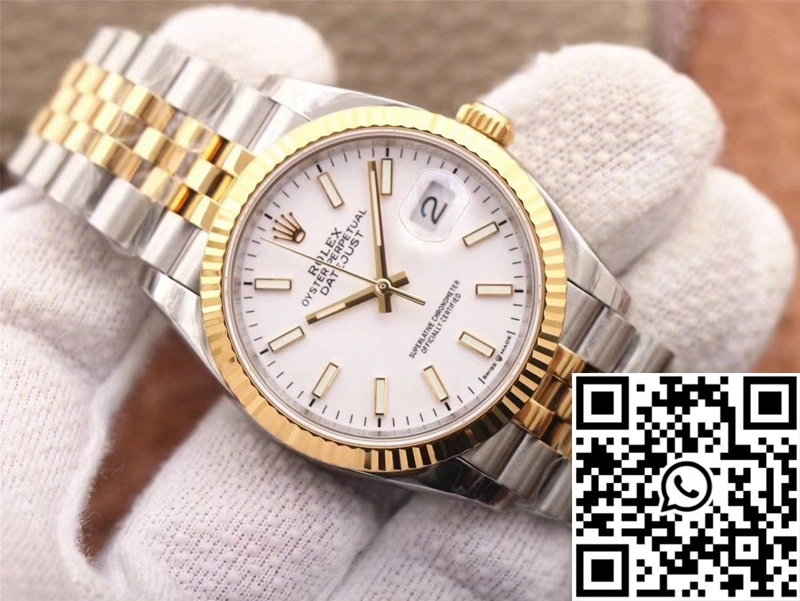 UrbanStyle Rolex Datejust M126233-0019 EW Factory White Dial 686