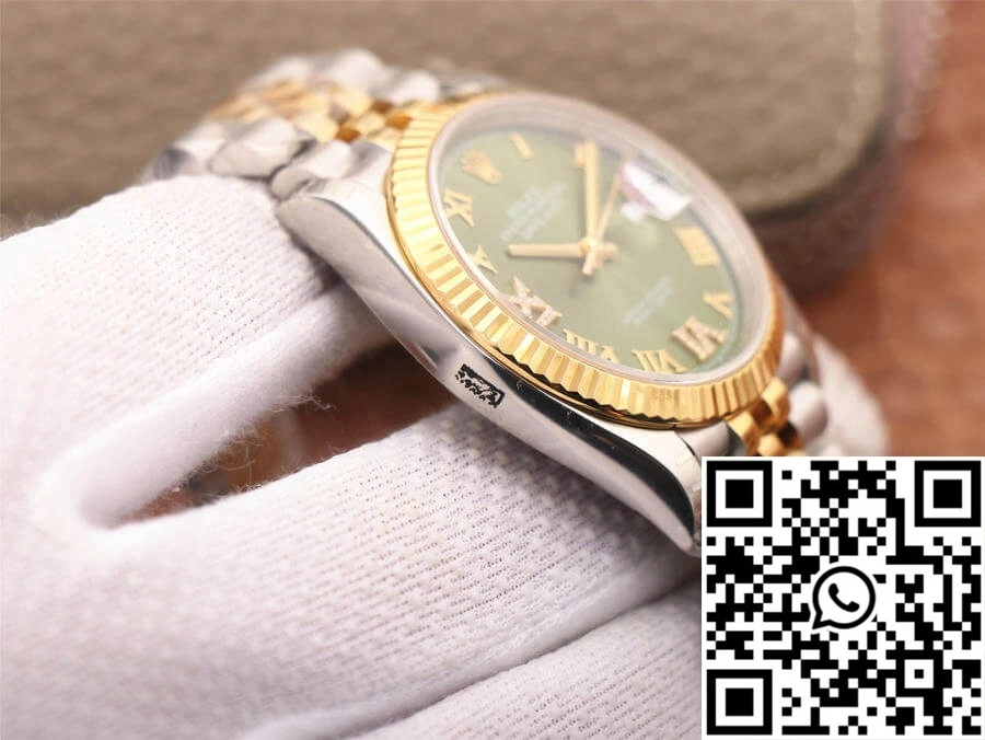 AllSeason Rolex Datejust M126233-0025 EW Factory Olive Green Dial 688