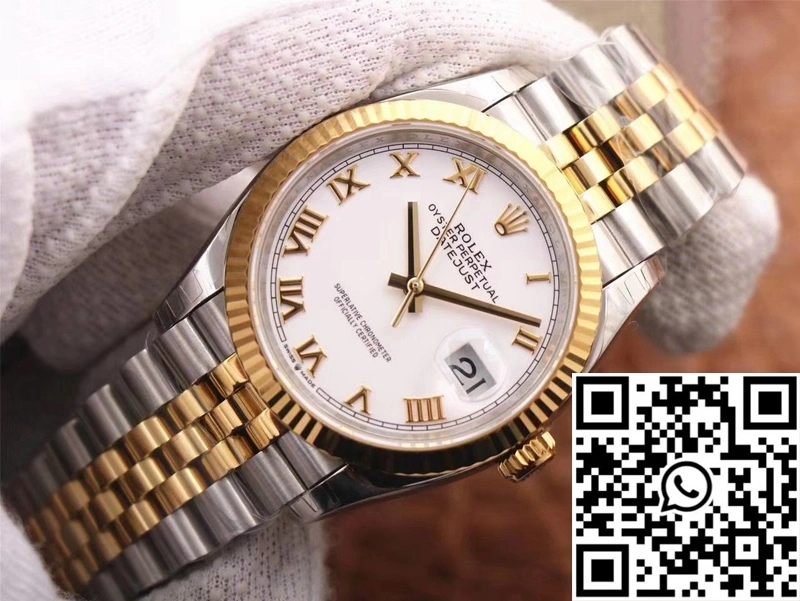 Tailored Rolex Datejust M126233-0029 EW Factory White Dial 667