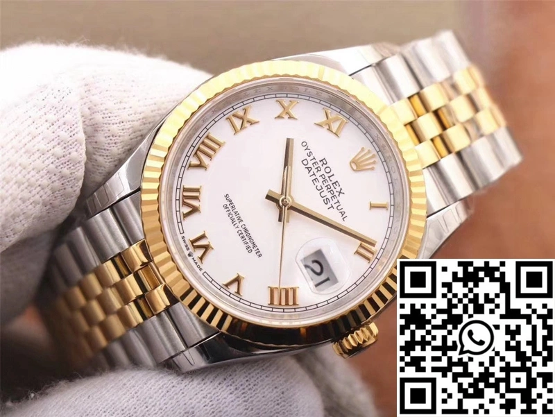 Tailored Rolex Datejust M126233-0029 EW Factory White Dial 667