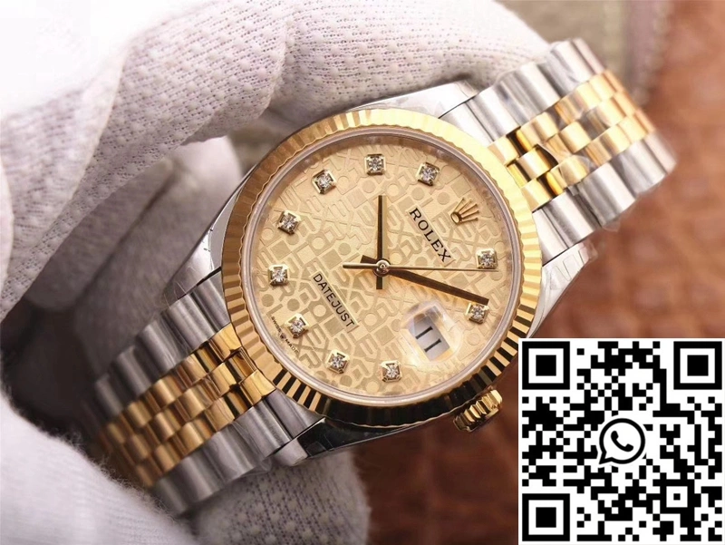 Efficient Rolex Datejust M126233-0033 EW Factory Champagne Dial 644