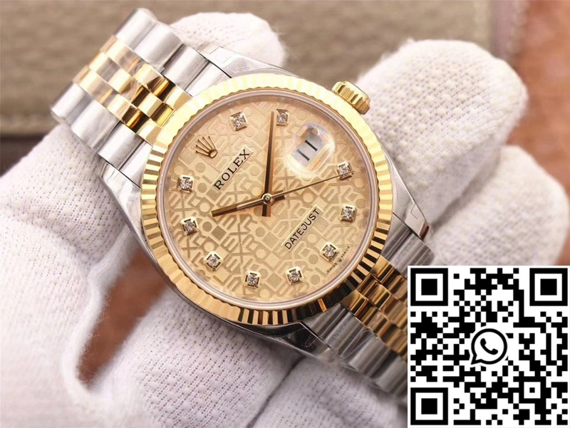 Efficient Rolex Datejust M126233-0033 EW Factory Champagne Dial 644