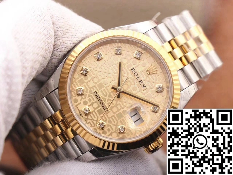 Efficient Rolex Datejust M126233-0033 EW Factory Champagne Dial 644