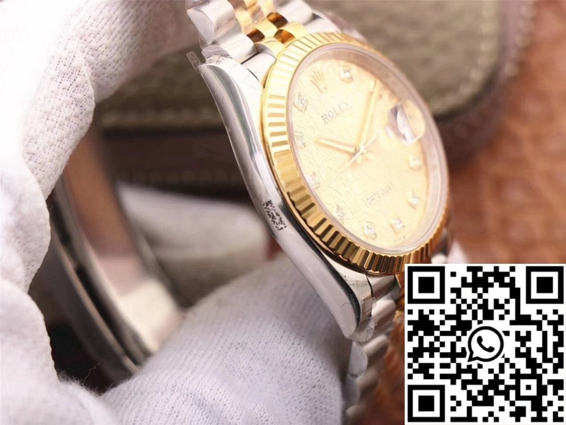 Efficient Rolex Datejust M126233-0033 EW Factory Champagne Dial 644