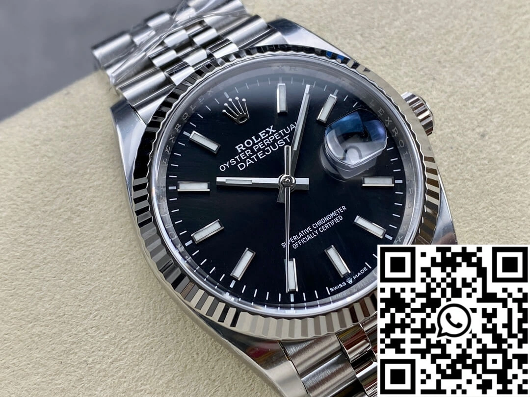Timeless Rolex Datejust M126234-0015 36MM Clean Factory Black Dial 673