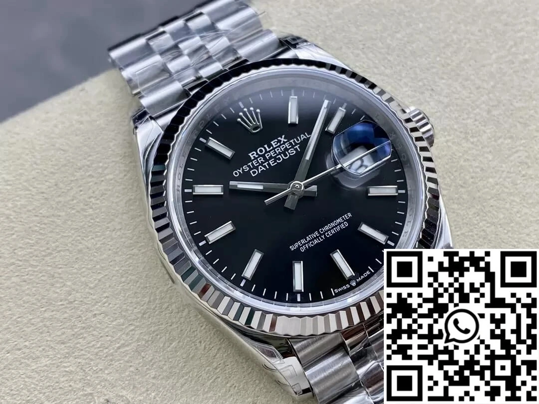 Vibrant Rolex Datejust M126234-0015 36MM VS Factory Stainless Steel 687