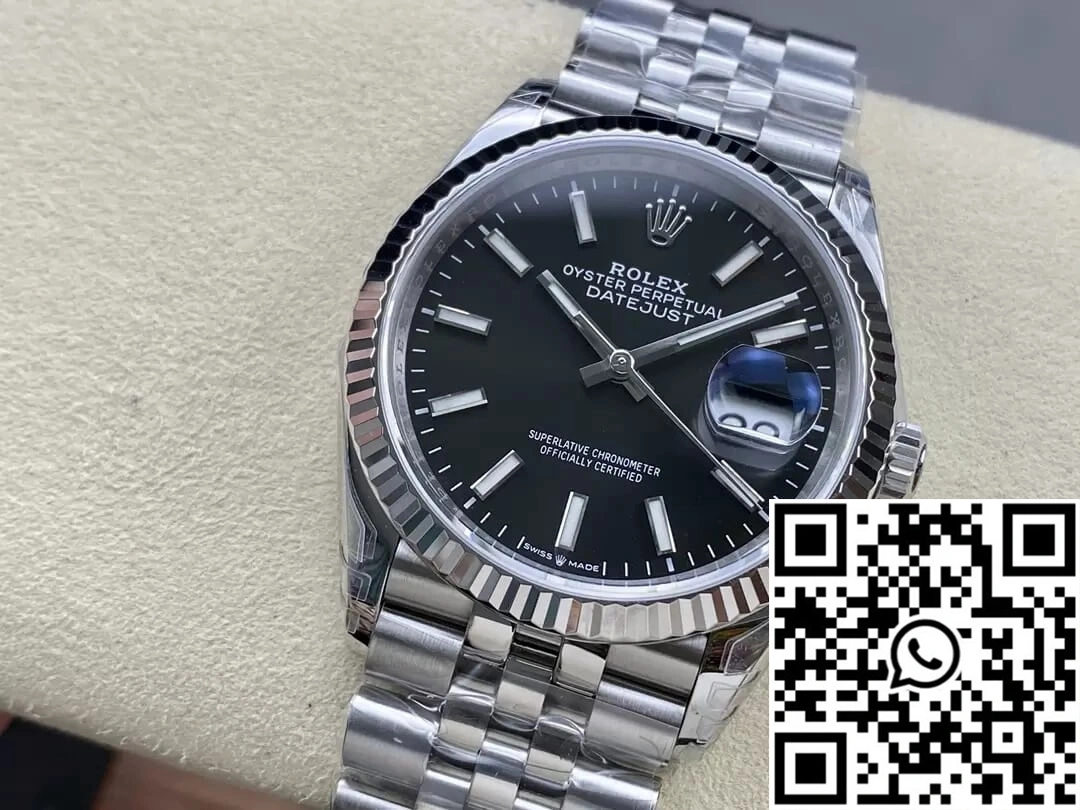 Vibrant Rolex Datejust M126234-0015 36MM VS Factory Stainless Steel 687
