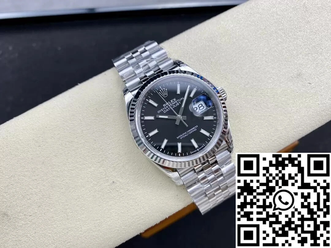 Vibrant Rolex Datejust M126234-0015 36MM VS Factory Stainless Steel 687