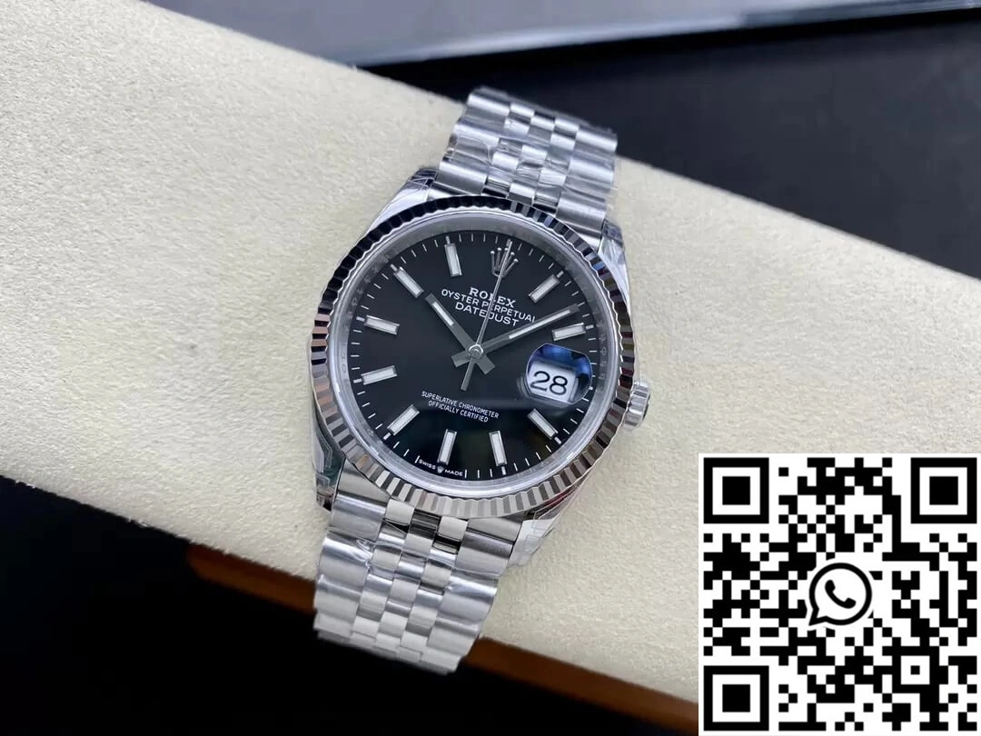 Vibrant Rolex Datejust M126234-0015 36MM VS Factory Stainless Steel 687