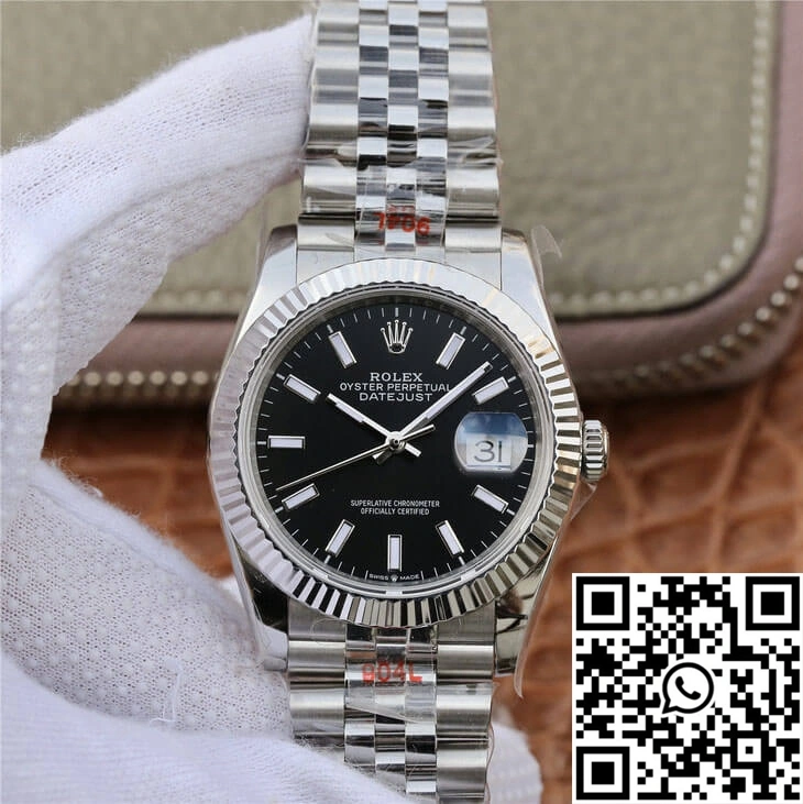 Rolex Datejust M126234-0015 GM Factory Black Dial Sophisticated 689