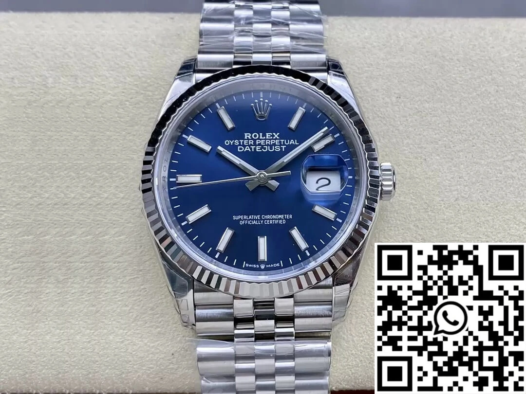 Soft Rolex Datejust M126234-0017 36MM VS Factory Blue Dial 710