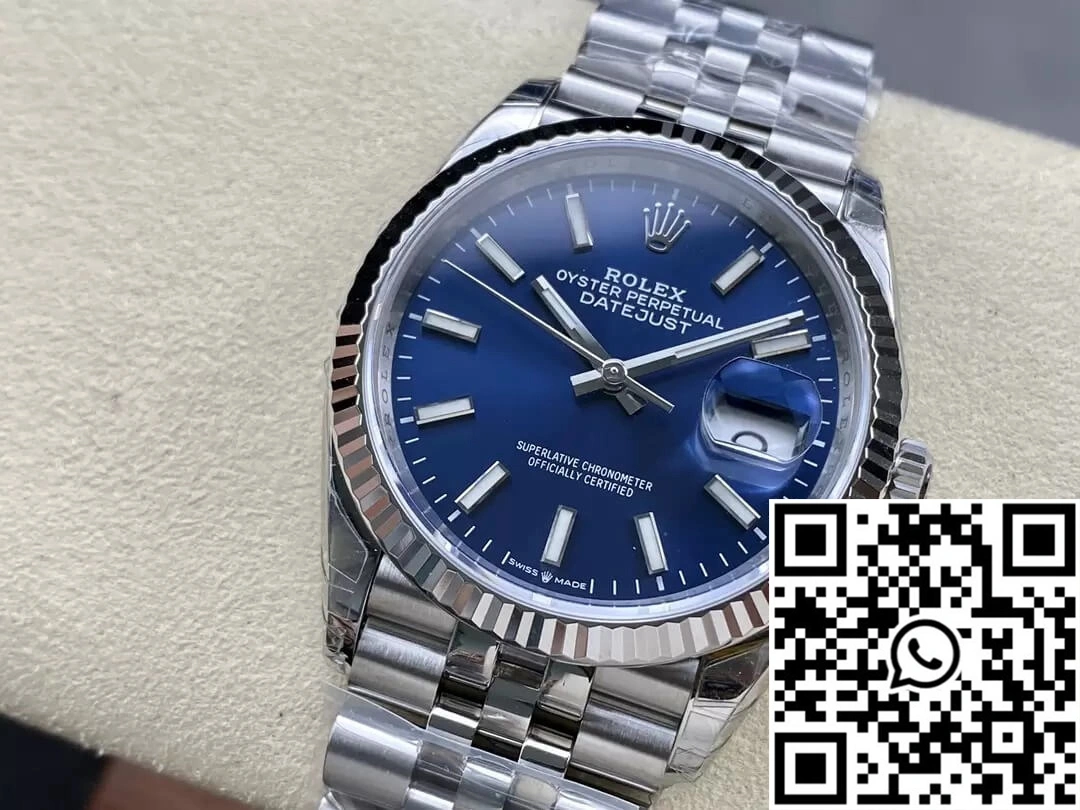 Soft Rolex Datejust M126234-0017 36MM VS Factory Blue Dial 710