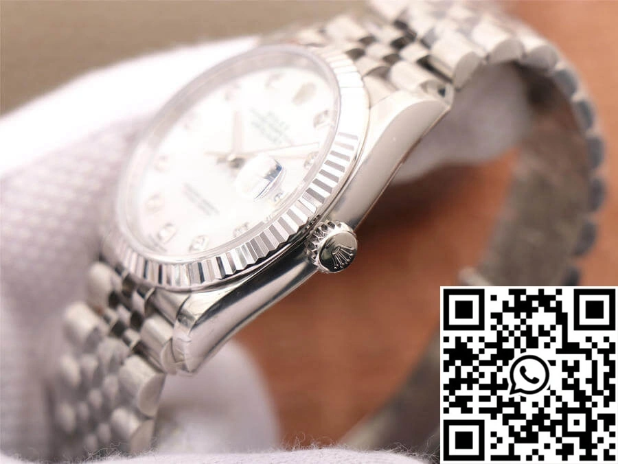 Rolex Datejust M126234-0019 EW Factory White Mother-Of-Pearl Dial WrinkleFree 849