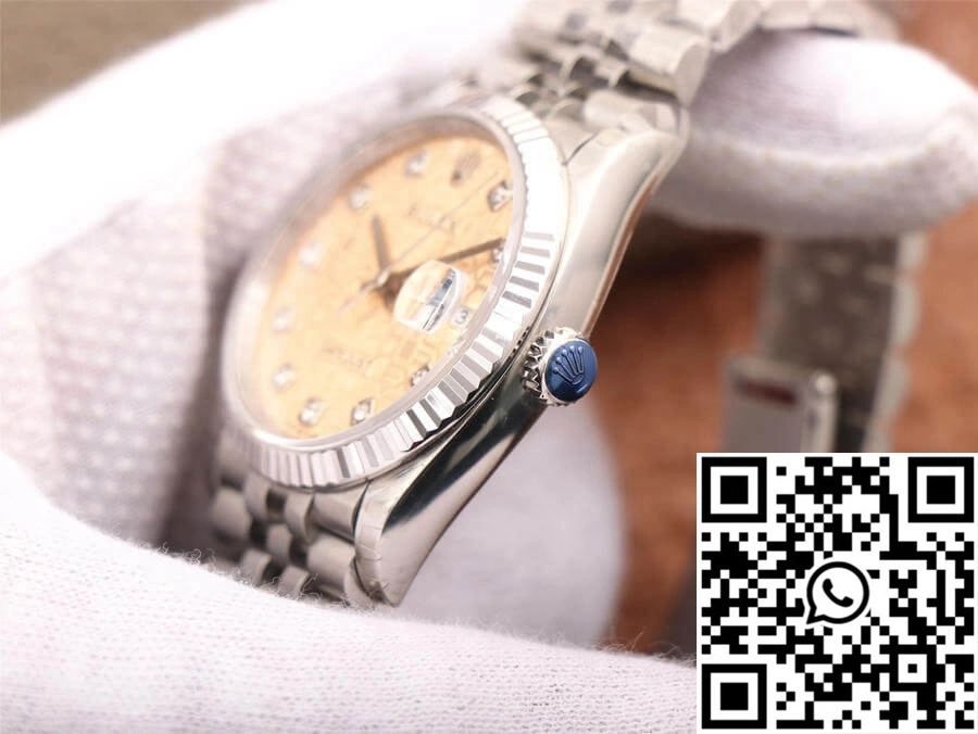 Rolex Datejust M126234-0023 36MM EW Factory Diamond-Studded Dial Unisex 721
