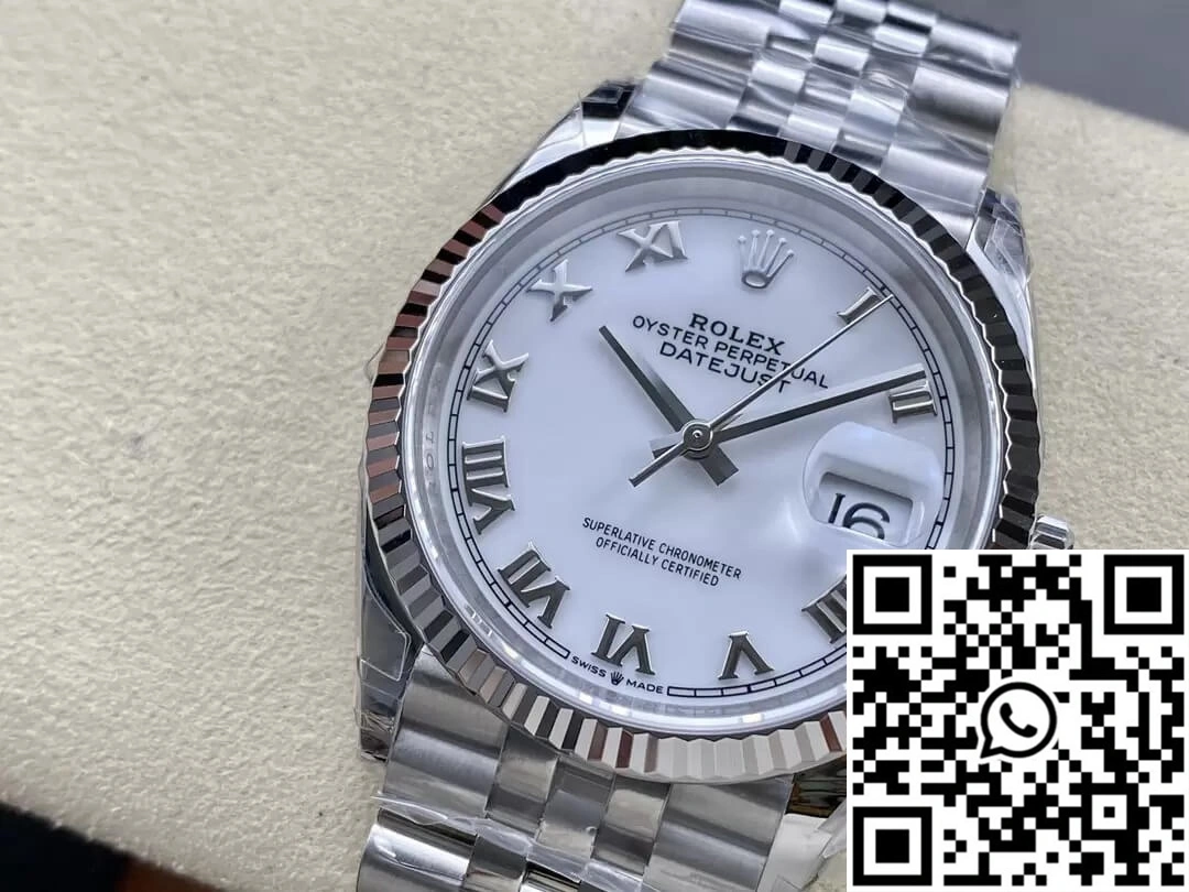 Rolex Datejust M126234-0025 36MM VS Factory White Dial TechFriendly 715