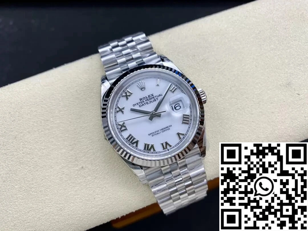Rolex Datejust M126234-0025 36MM VS Factory White Dial TechFriendly 715