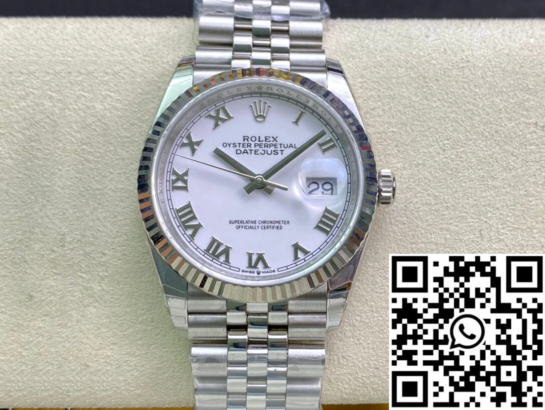 Premium Rolex Datejust M126234-0025 EW Factory White Dial 727