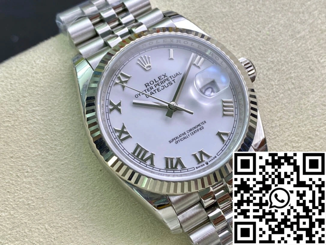 Premium Rolex Datejust M126234-0025 EW Factory White Dial 727