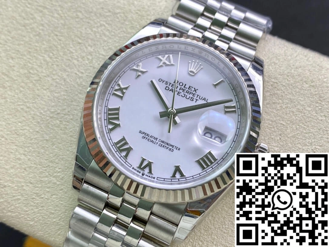 Premium Rolex Datejust M126234-0025 EW Factory White Dial 727