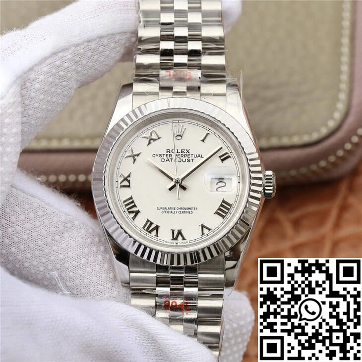 Rolex Datejust M126234-0025 GM Factory White Dial SportInspired 754