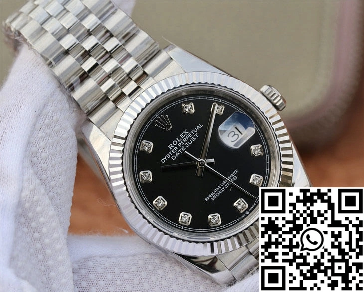 BestValue Rolex Datejust M126234-0027 GM Factory Black Diamond-se Dial 724