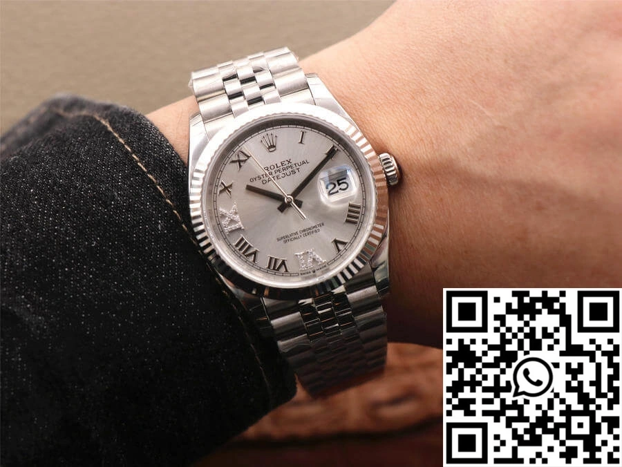 Rolex Datejust M126234-0029 EW Factory Diamond Silver Dial Trendsetting 757