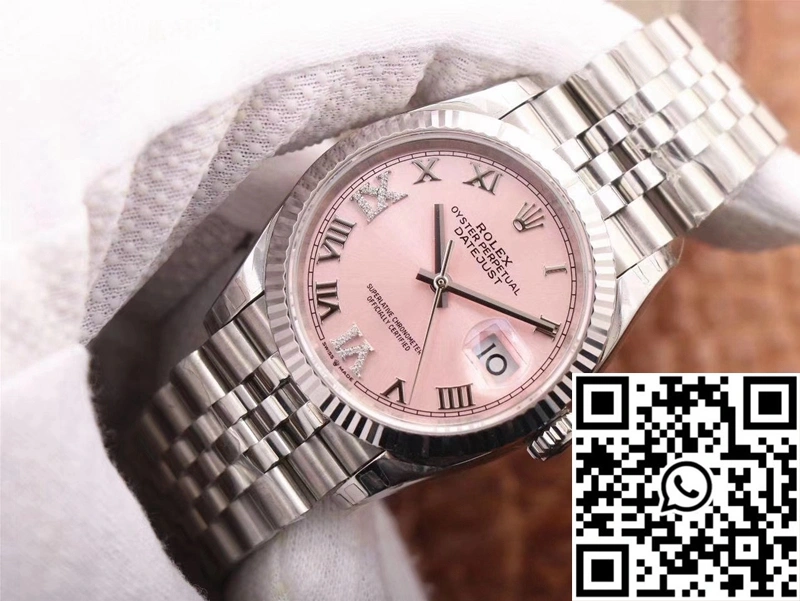 Rolex Datejust M126234-0031 EW Factory Pink Dial TopPick 725