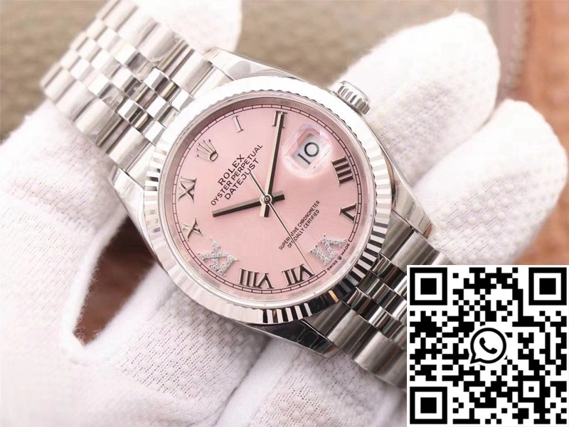 Rolex Datejust M126234-0031 EW Factory Pink Dial TopPick 725