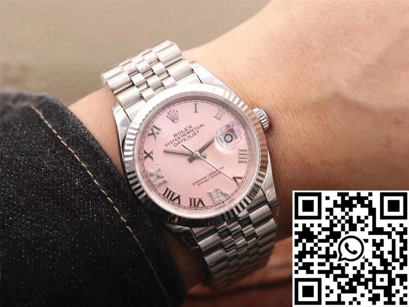 Rolex Datejust M126234-0031 EW Factory Pink Dial TopPick 725