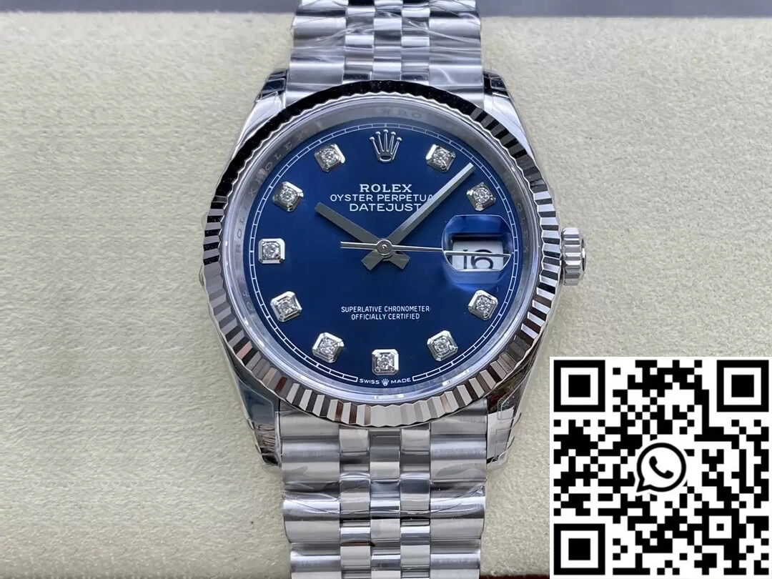 OnTrend Rolex Datejust M126234-0037 36MM VS Factory Stainless Steel 759